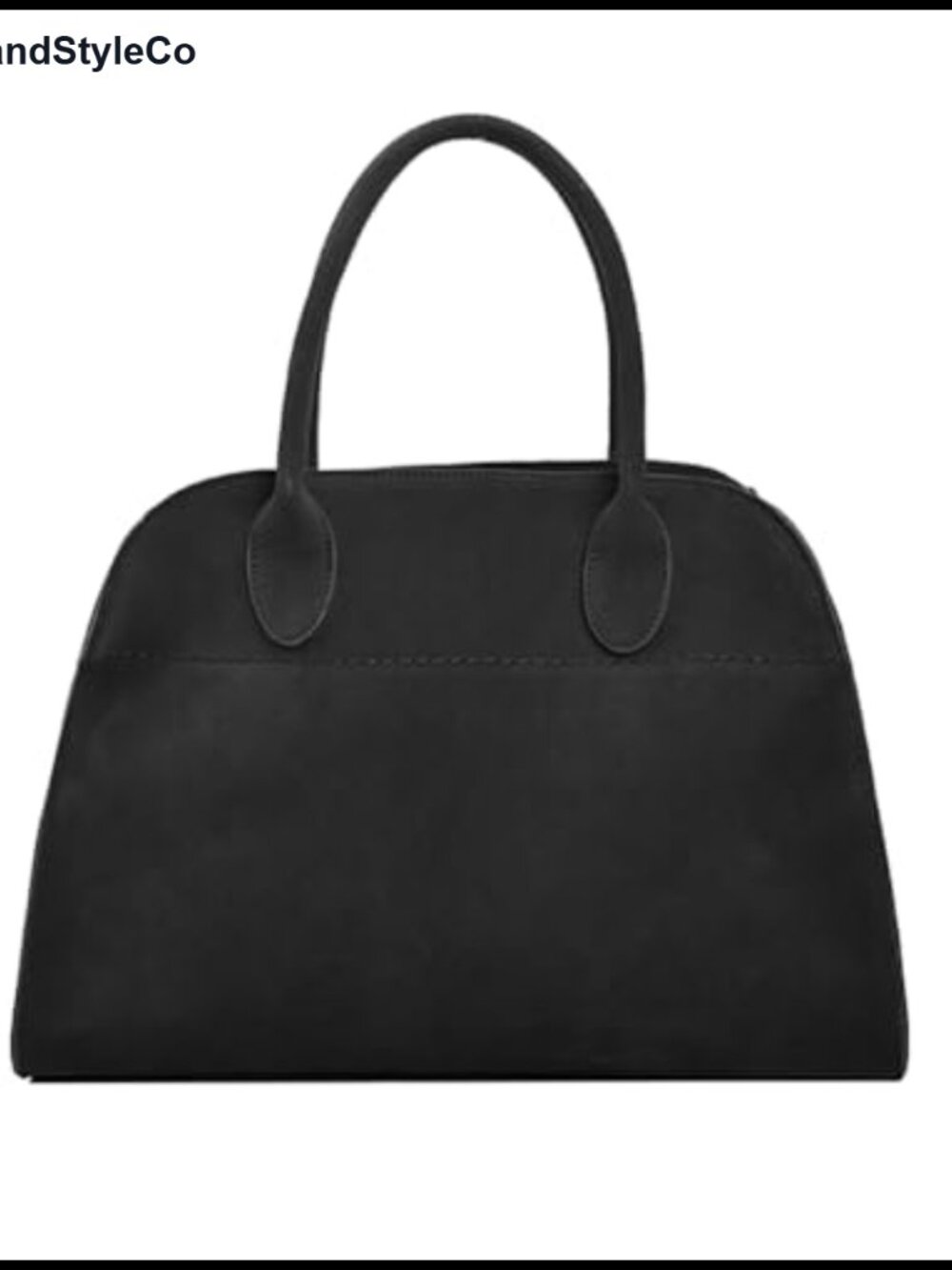 Suede PU Leather Top Handle Tote Bag Removable Strap Crossbody Shoulder Purse